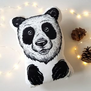 dekoratyvine pagalvele panda